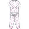 BABY BOWS LONG PAJAMAS