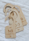 WOODEN BABY HANGING CLOSET DIVIDERS