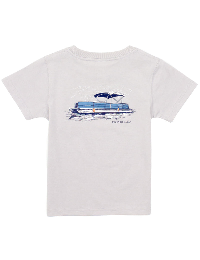 PARTY BARGE SHORT SLEEVE LOGO TEE