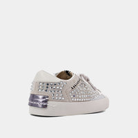 RUBY LIGHT GREY STUDDED  KIDS SNEAKER