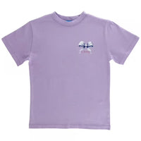 GIRLS ICE CREAM ON LILAC LOGO TEE