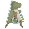 DINO BITZY CRINKLE SENSORY TOWY WITH TEETHER