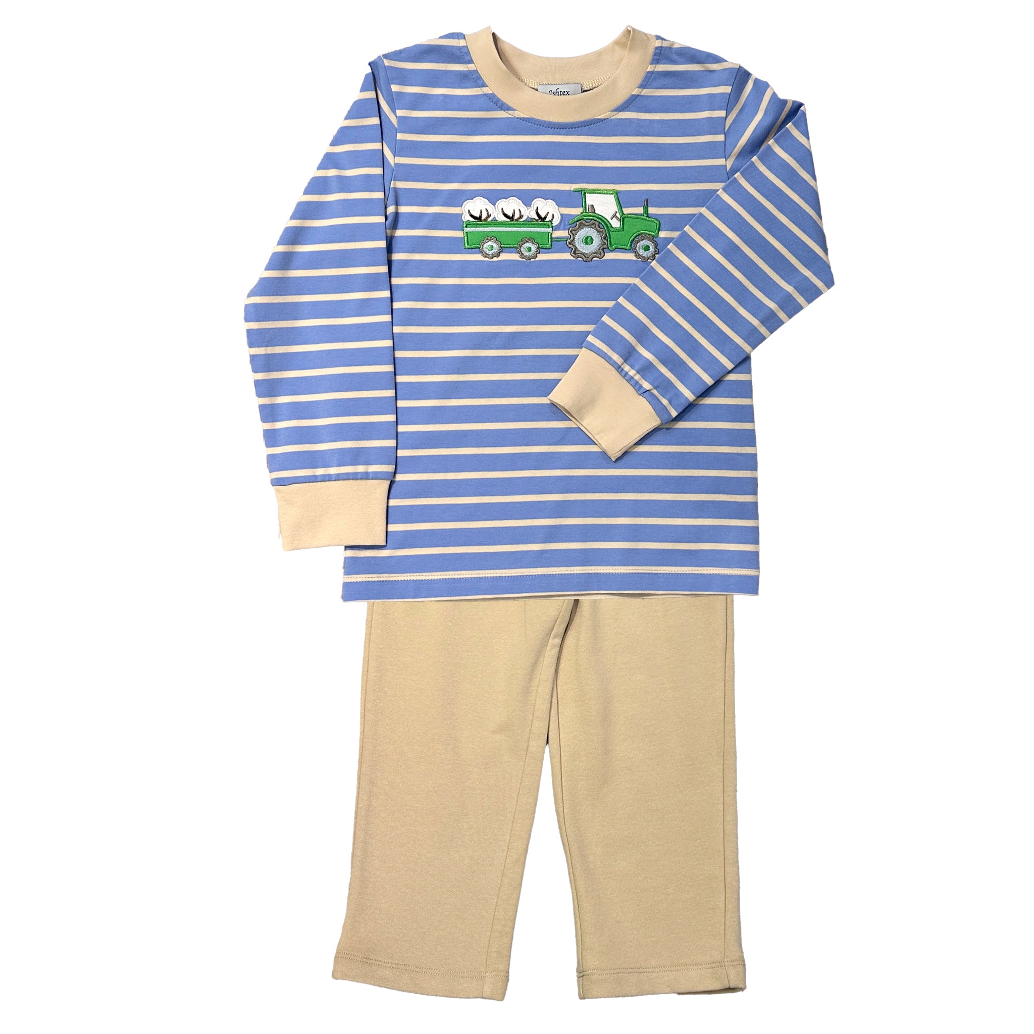 COTTON BOY'S PANTS SET