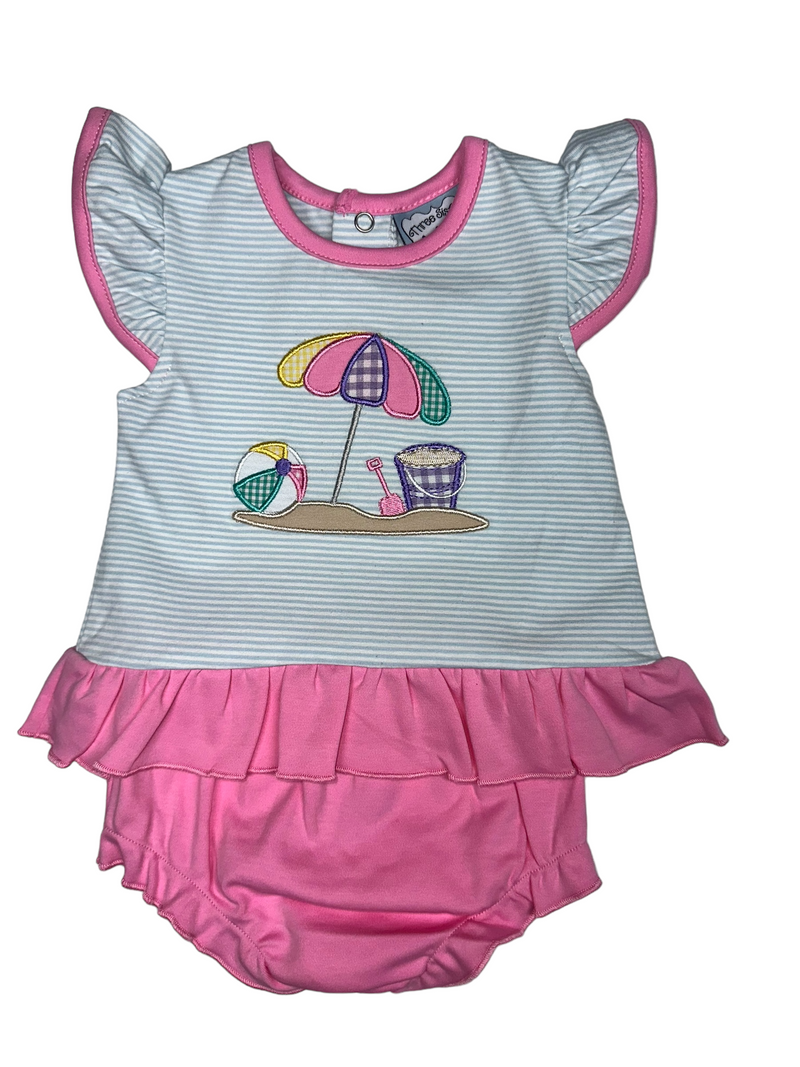 BEACH DAYS GIRLS BLOOMER SET