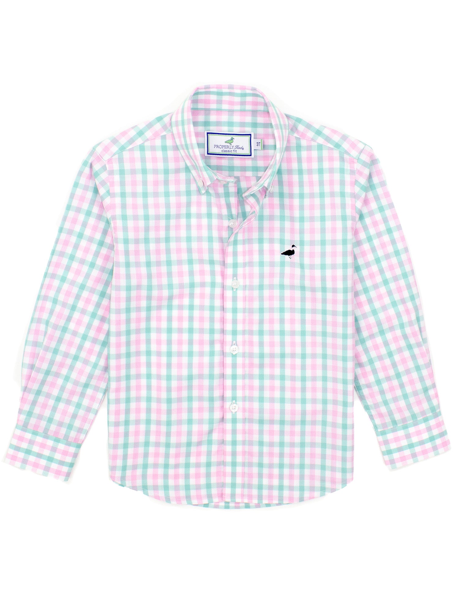 BOYS SEASONAL SPORTSHIRT - ROSEMARY