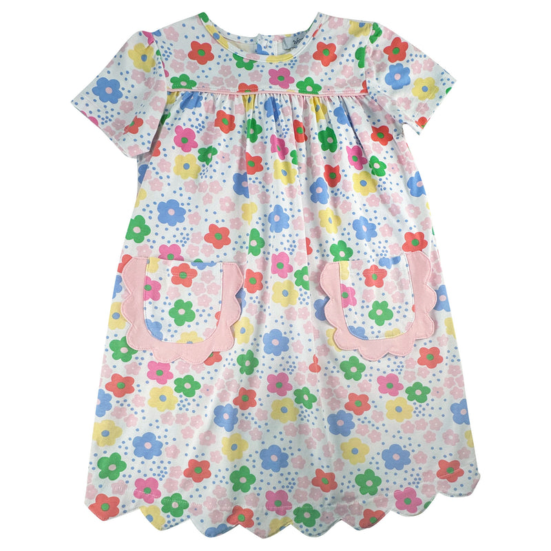 ***PREORDER*** GROOVY FLOWER GIRL'S DRESS