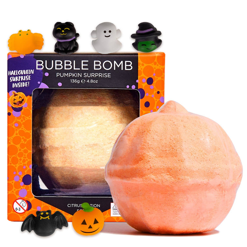 PUMPKIN HALLOWEEN BUBBLE BATH BOMB