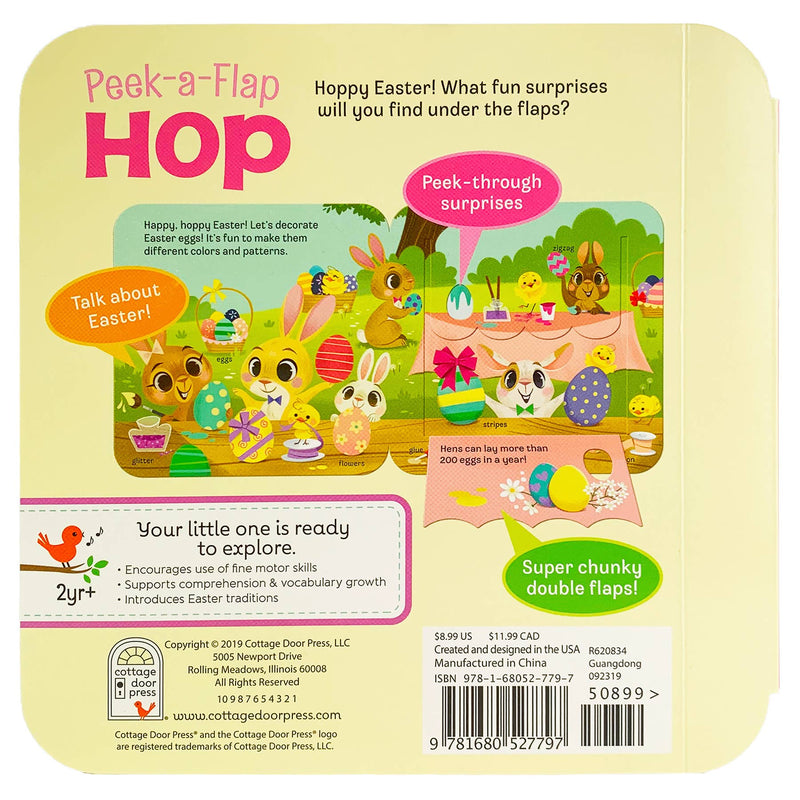 HOP EASTER LIFT-A-FLAP BOARD BOOK