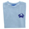 CRAB ON BAYBERRY LOGO TEE