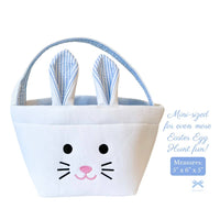 BITTY BUNNY BASKET - BLUE