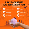 PUMPKIN HALLOWEEN BUBBLE BATH BOMB