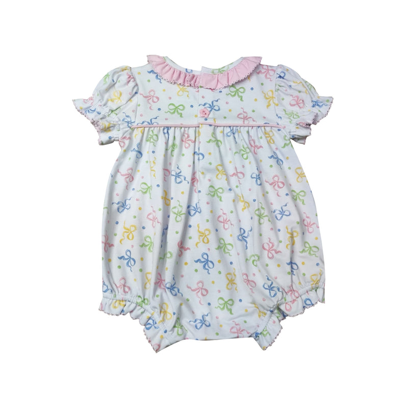 ***PREORDER*** BOW GIRL'S BUBBLE ROMPER