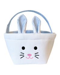 BITTY BUNNY BASKET - BLUE