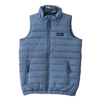 *PRE-ORDER* PUFFER VEST - BLUE FIN