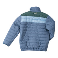 *PRE-ORDER* PUFFER JACKET - BLUEFIN COLOR BLOCK