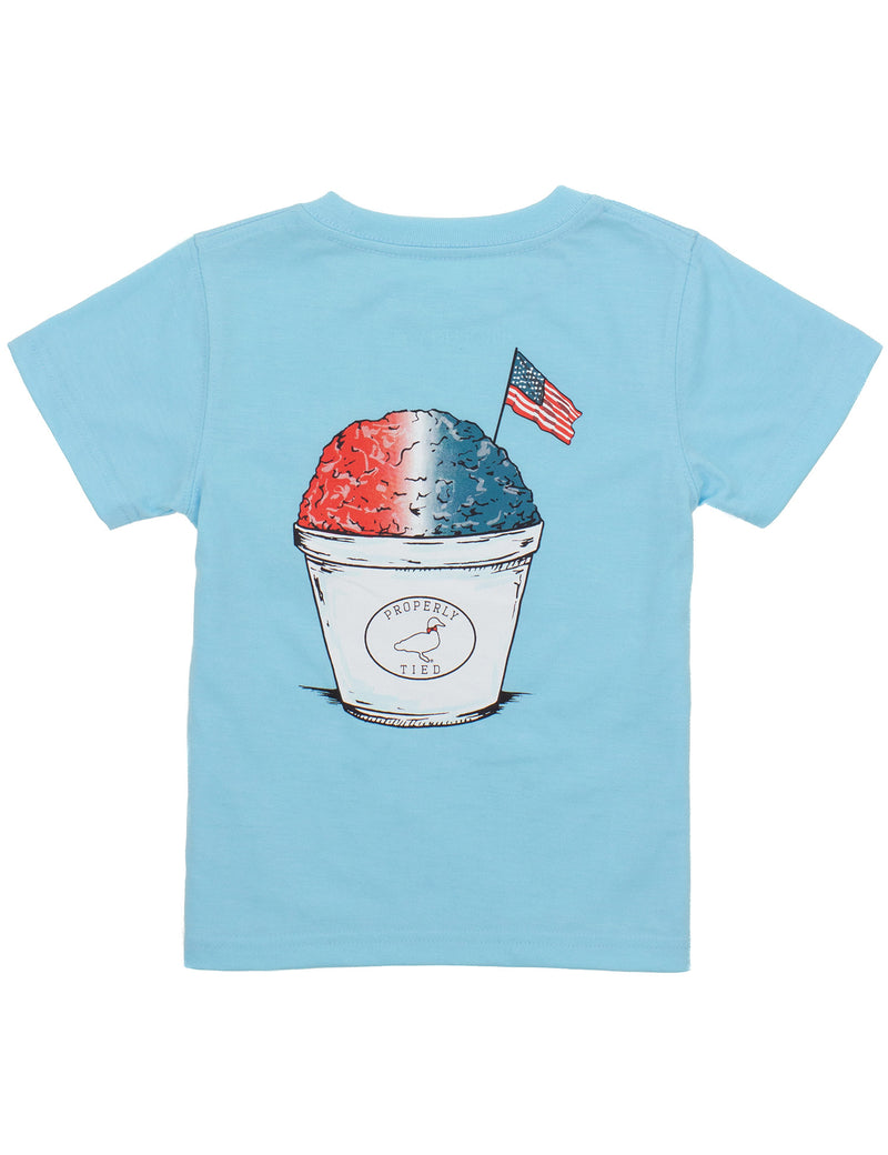 AMERICAN CHILLIN SHORT SLEEVE LOGO TEE