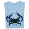 CRAB ON BAYBERRY LOGO TEE