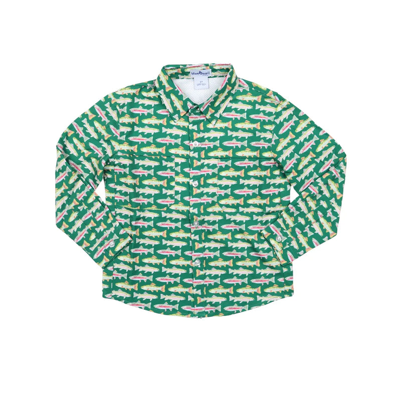 EVERGREEN TROUT LONG SLEEVE SHIRT