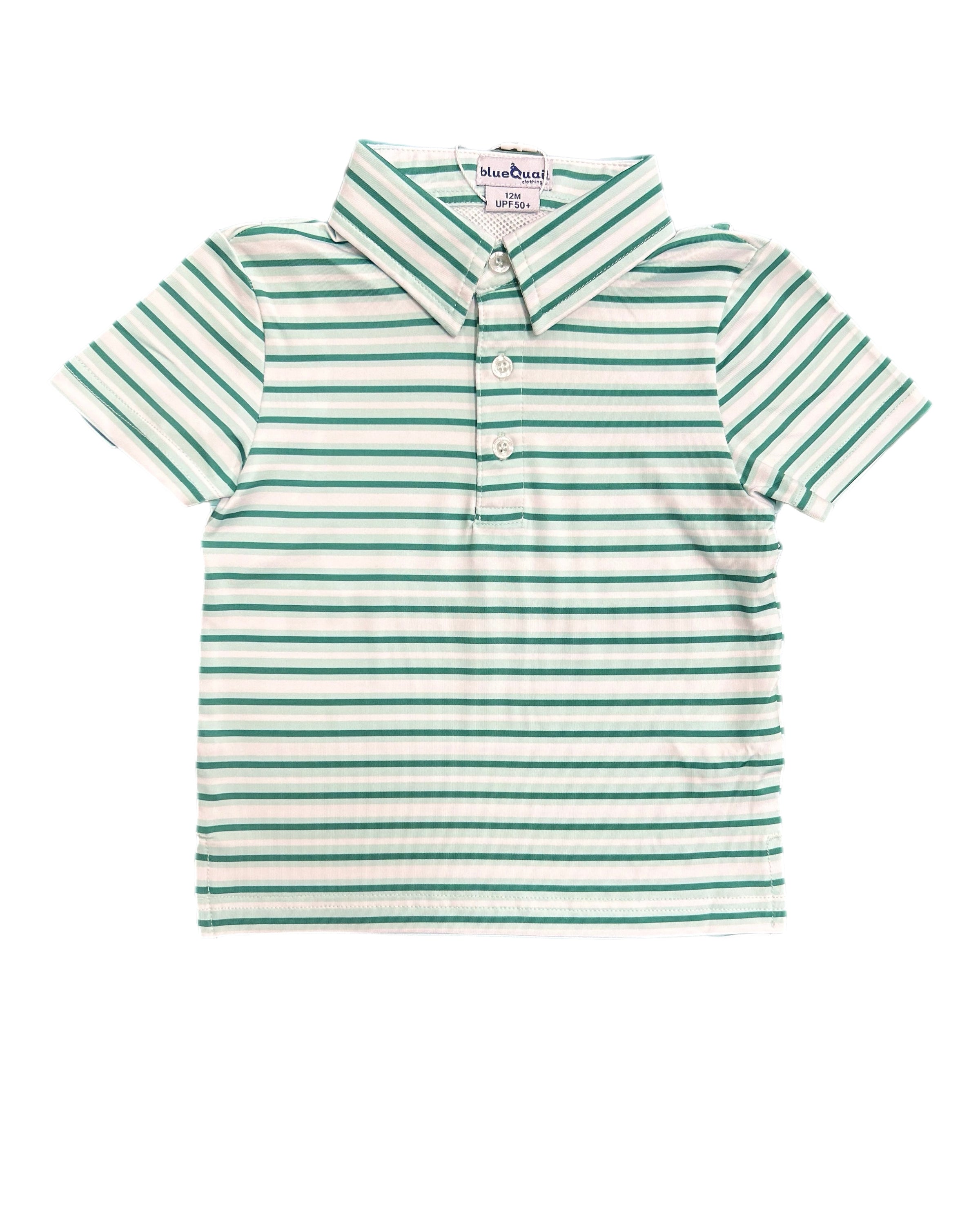 EMERALD STRIPE POLO