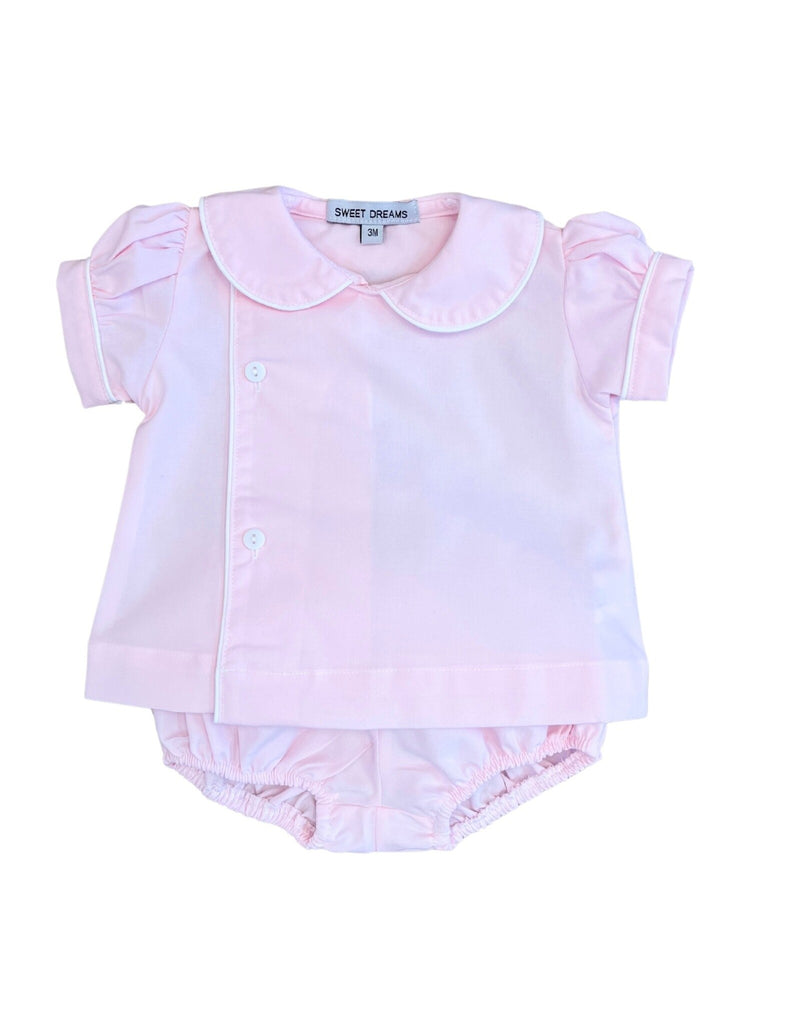 PINK GIRL DIAPER SET