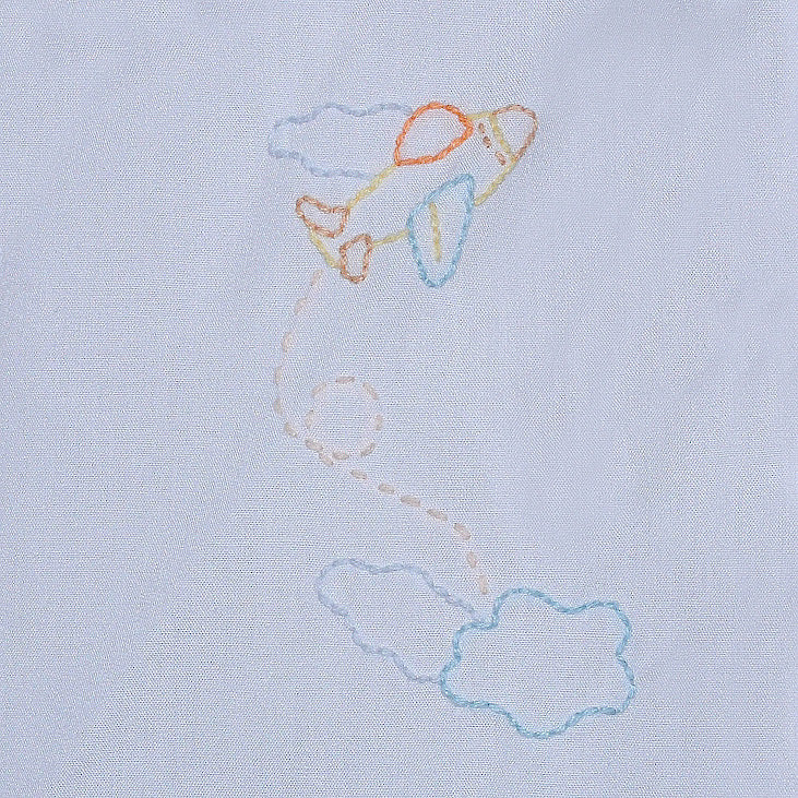 BLUE AVERY DIAPER SET - AIRPLANE