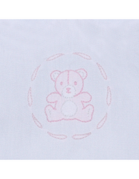 PINK BAILEY GIRL DIAPER SET - TEDDY BEAR