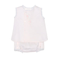 PINK BLANCHE DIAPER SET