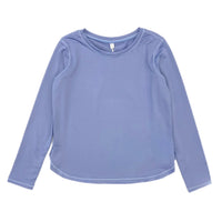 LONG SLEEVE PURPLE IMPRESSIONS BOX TOP