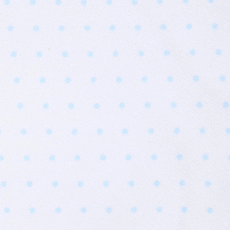 MINI DOTS BURP CLOTH - BLUE