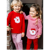 SANTA GIRLS TUNIC PANT SET