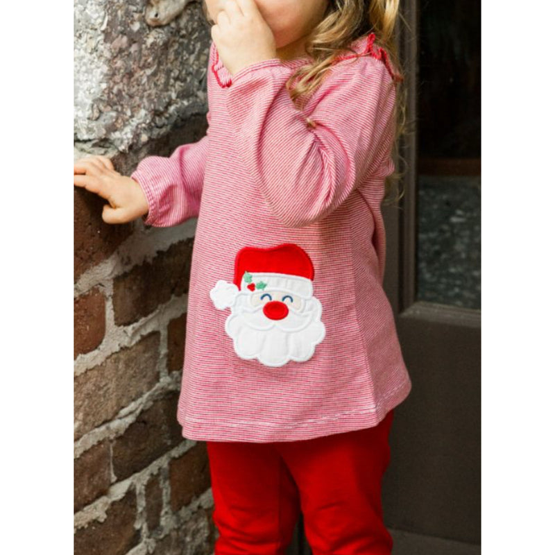 SANTA GIRLS TUNIC PANT SET