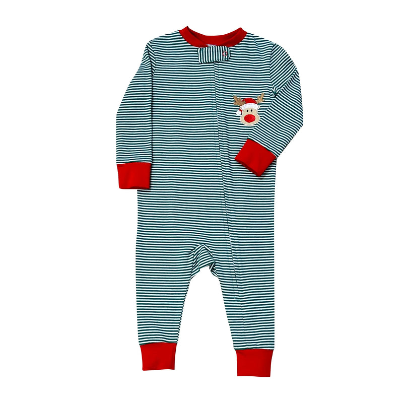 REINDEER UNISEX ZIPPER ONE PIECE