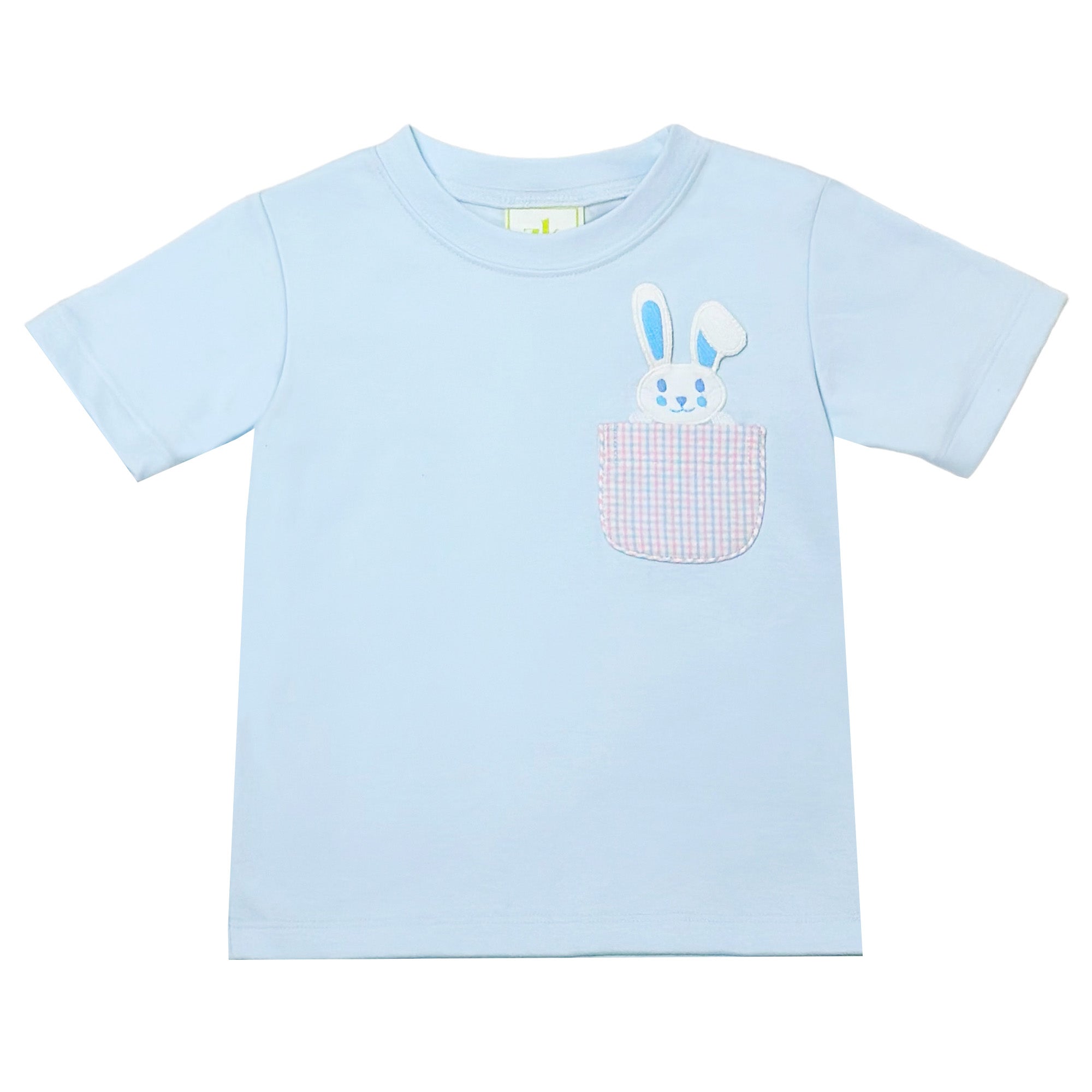 BUNNY HARRY'S PLAY TEE LIGHT BLUE KNIT