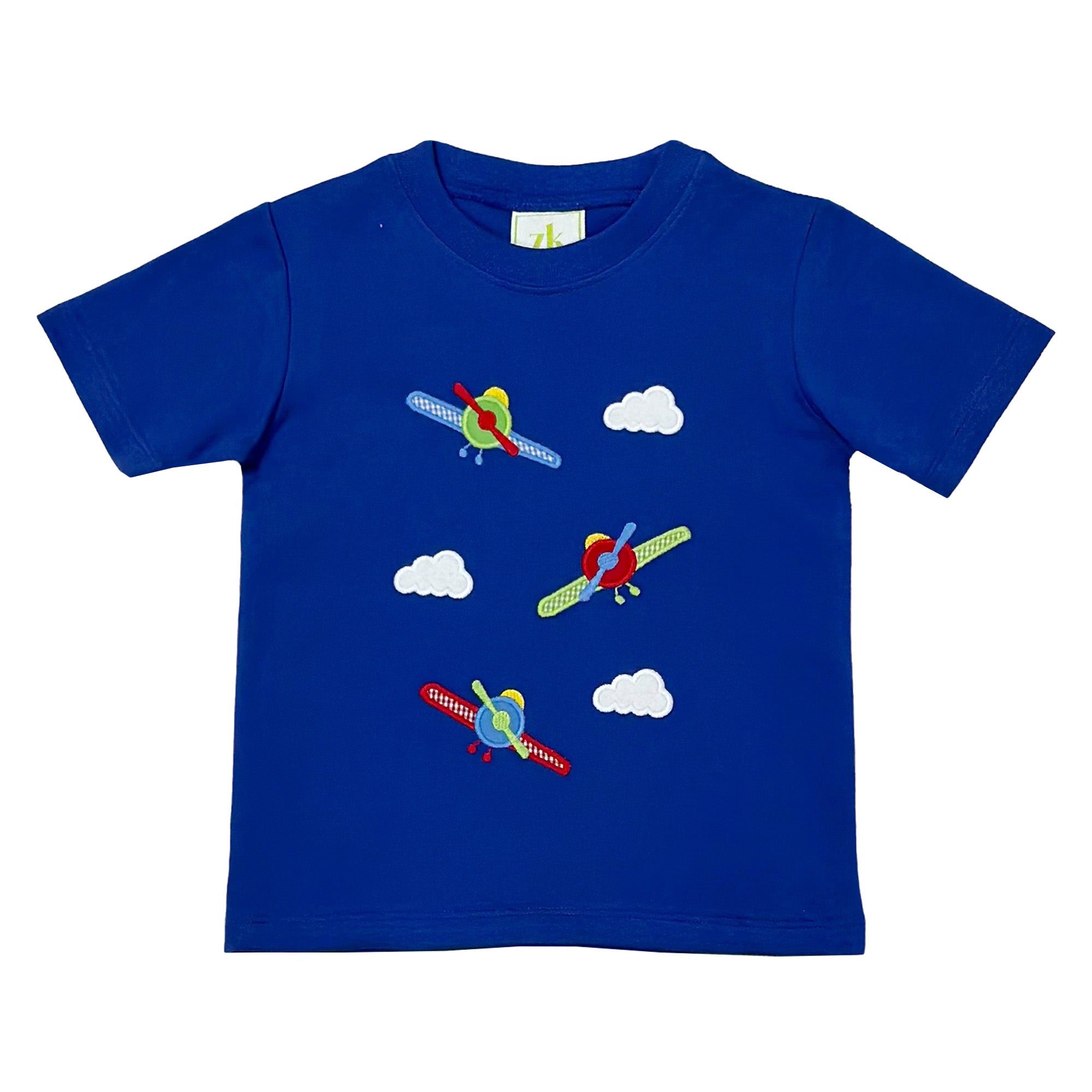 AIRPLANE HARRY'S PLAY TEE ROYAL BLUE KNIT