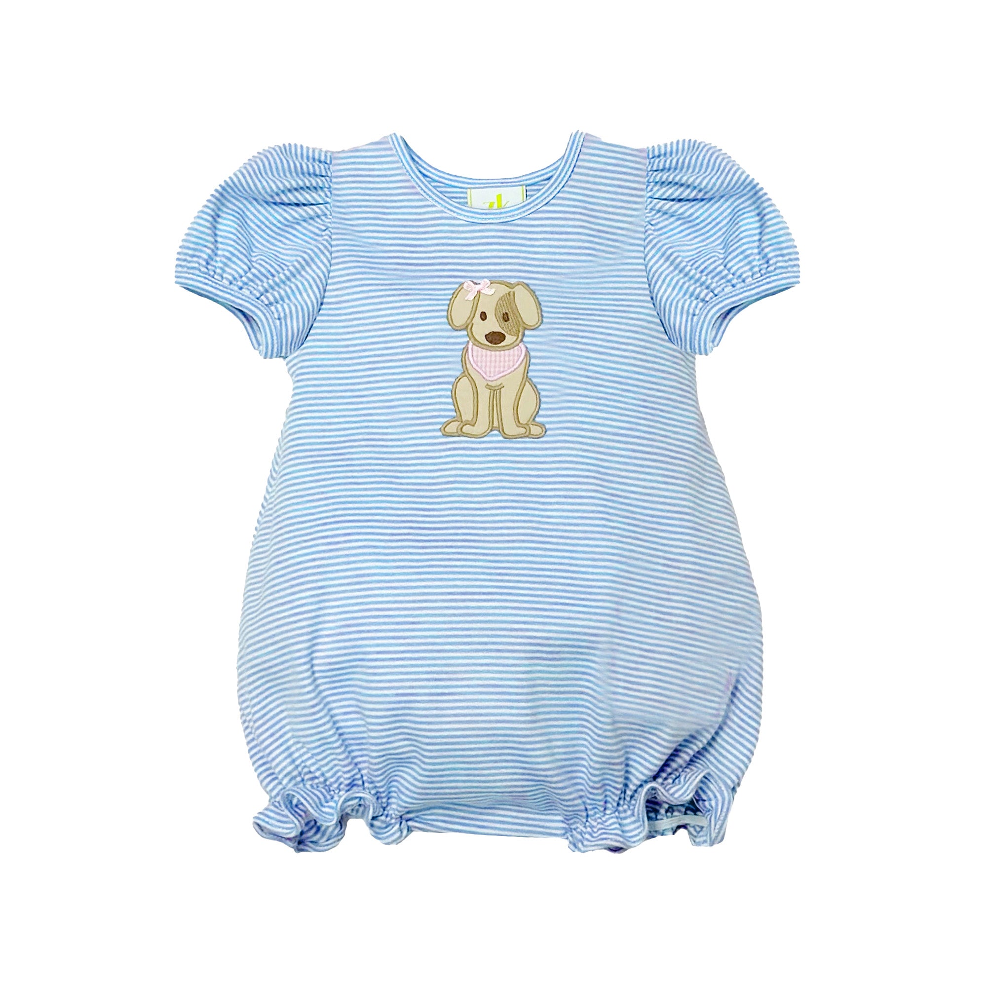 LABRADOR PAM'S BUBBLE PERIWINKLE BITTY STRIPE KNIT