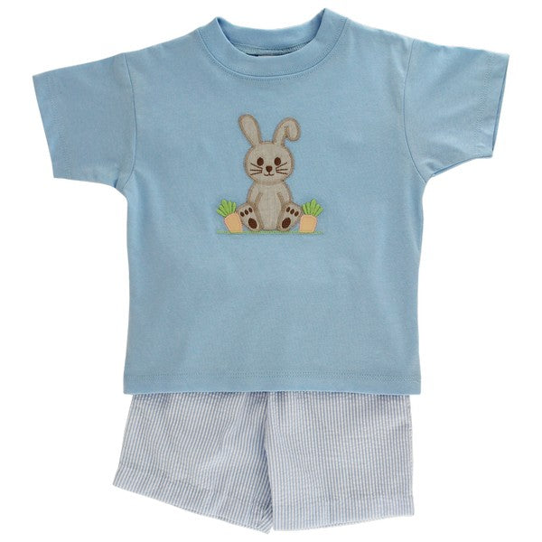 BASHFUL BUNNY BOYS SHORT SET