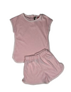 LUNA TERRY SHORT SET - PINK