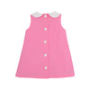 LUANNE'S LUNCH DRESS - DARLING DUCKS WITH HAMPTONS HOT PINK