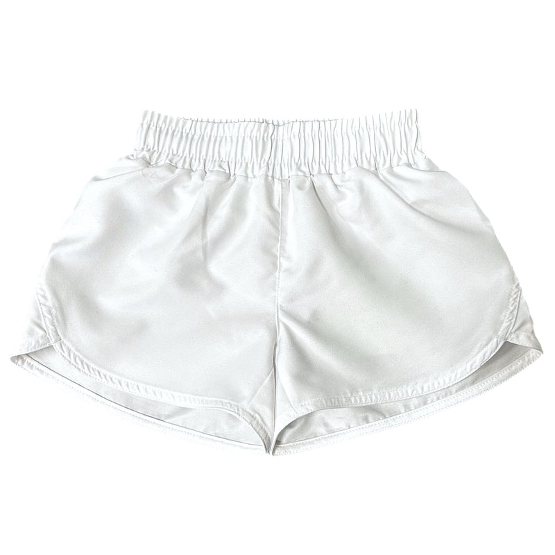 ATHLETIC SHORTS - WHITE