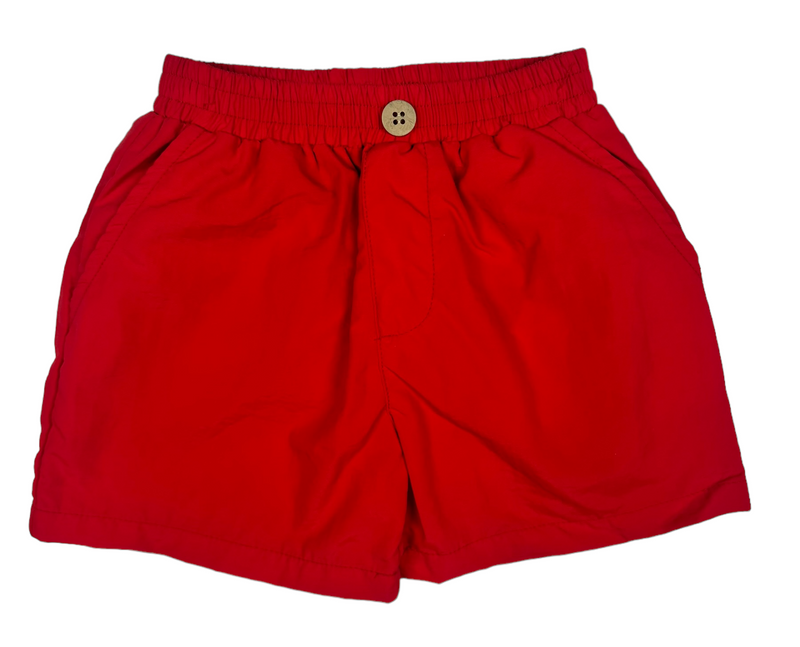 BOYS MADDOX SHORTS - RED