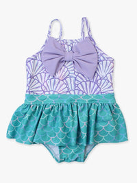 BIG BOW SKIRTED ONE PIECE -MAGICAL MERMAID