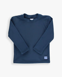 NAVY LONG SLEEVE RASH GUARD