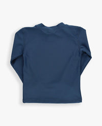 NAVY LONG SLEEVE RASH GUARD