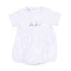 TINY TEE TIME EMBROIDERED SLEEVELESS BOY BUBBLE