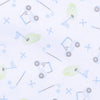 TINY TEE TIME BOY PRINTED SWADDLE