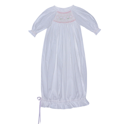 WHITE NICKY GIRL DAYGOWN