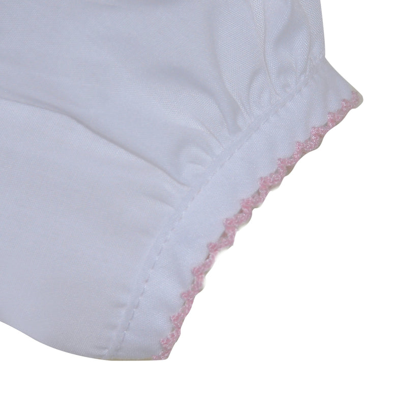 PINK AVERY DIAPER SET - FLOWERS