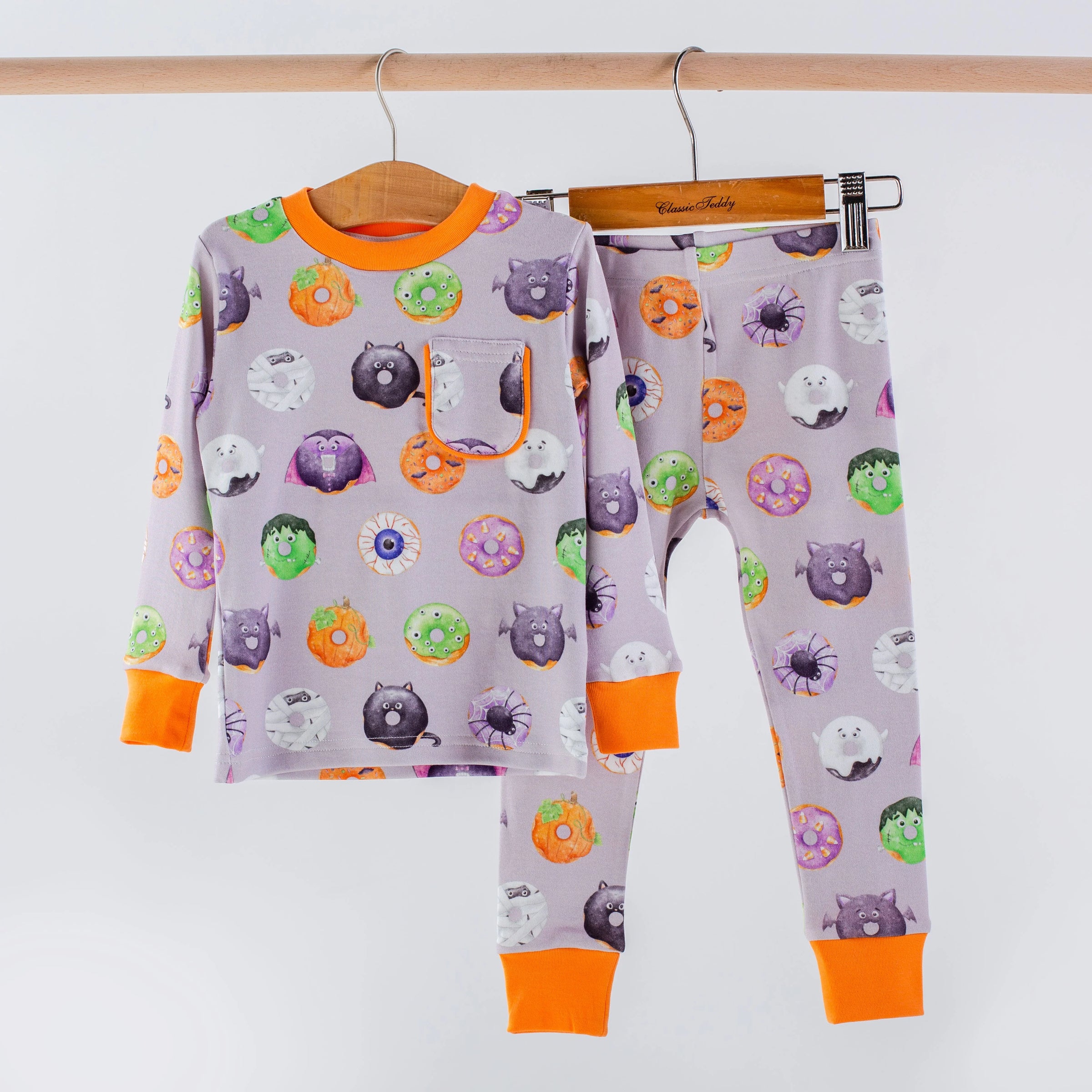 SPOOKY SPRINKLES ORGANIC COTTON 2 PIECE PAJAMA