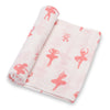 BALLET BABY SWADDLE BLANKET