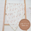 STAND TALL GIRAFFE BABY MUSLIN COTTON BLANKET